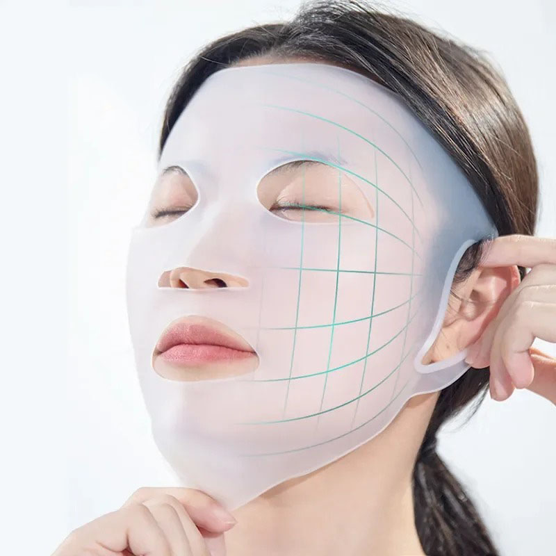 Skincare Indonesia - Mascarilla de silicona 3D para mujer,