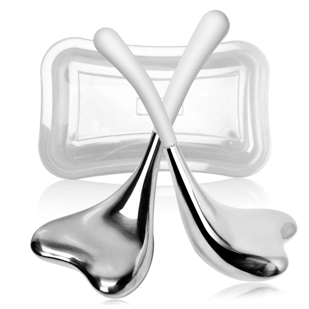 Skincare Qv - Cuchara masajeadora con globos de hielo,