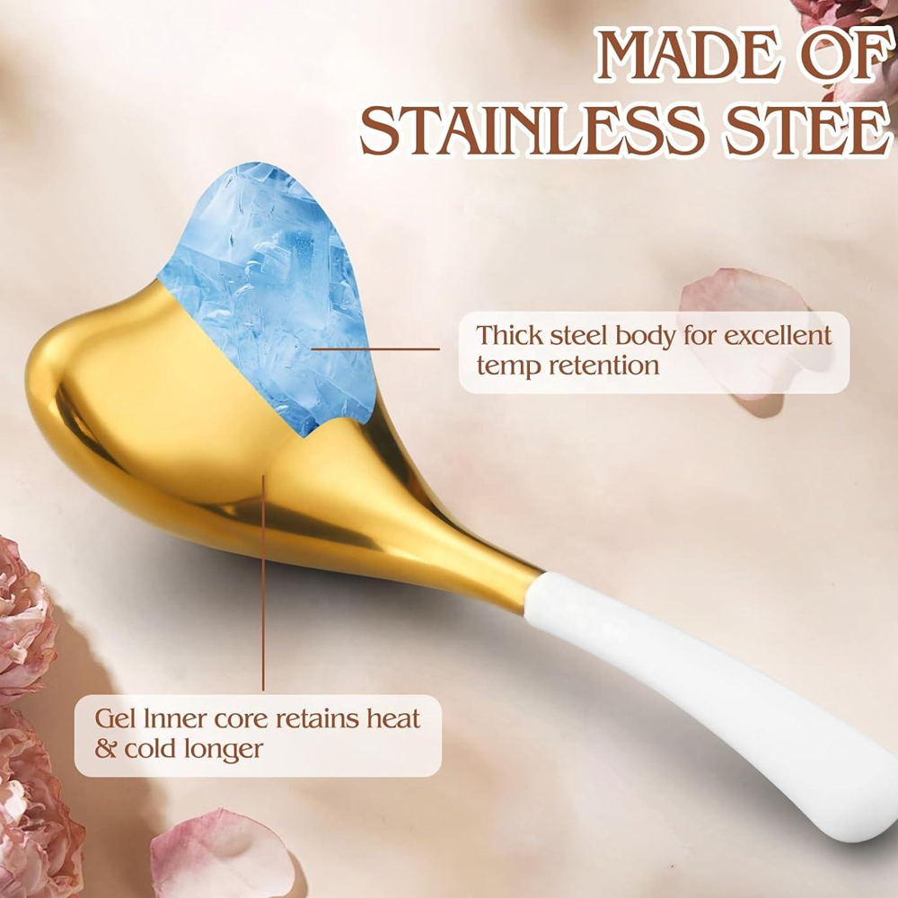 Cuchara masajeadora con globos - Skincare Qv reseña y precio